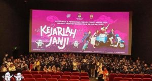 KPUD Kota Prabumulih Berikan Edukasi Pemilu lewat Nonton Bareng Bersama berbagai Organisasi Pemuda,pelajar,Mahasiswa dan Masyarakat Kota Prabumulih