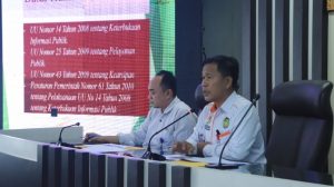 Kepala Dinas Diskominfo Kota Prabumulih Drs.Mulyadi Musa,M.Si Pimpin Rapat Sosialisasi PPID Pemerintah Kota Prabumulih Sumatera Selatan