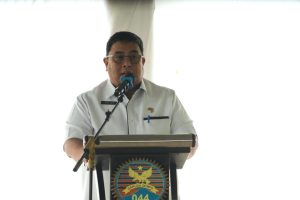 Ir.Yulius,M.Si Sekda Kabupaten Muara Enim Buka Bazar Murah Sekaligus peringati Hari jadi Persit Kartika Chandra Kirana Ke-78 Provinsi Sumatera Selatan