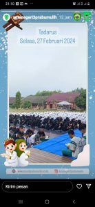 SMAN 3 Gelar project P5  tentang Perundungan dengan Tema”Bangunlah Jiwa dan Raga ” Prabumulih Sumatera Selatan