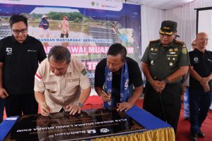 Dr.H.Ahmad Rizali,MA Pj.Bupati Muara Enim Hadiri Acara Puncak Perayaan Hari Ulang Tahun (HUT) PT.Bukit Asam Tbk Kecamatan Tanjung Enim Muara Enim Sumatera Selatan