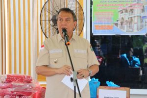 Pj. Bupati Serahkan Bantuan Musibah Kebakaran Warga Desa Karang Agung Kec. Lubai Ulu Kabupaten Muara Enim Sumatera Selatan