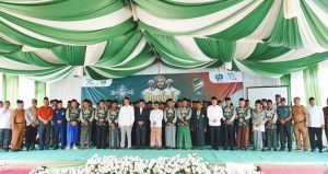 Pengukuhan dan Pelantikan PCNU kota Prabumulih masa khidmat 2023-2028,Sekaligus Harla NU Ke-101,Muslimat ke-78,Fatayat ke-74,GP Anshor ke-90 dipondok Pesantren NU kota Prabumulih