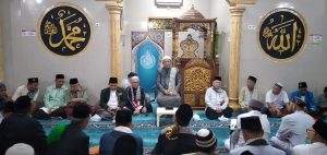 Ratusan Jamaah hadiri Safari Subuh Dewan Masjid Indonesia di Masjid Raudhatul Janna Prumnas Grya Sejahtera II Kelurahan Gunung Ibul Kota Prabumulih Sumatera Selatan