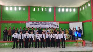 Bawaslu Muaraenim Gelar Pelantikan PKD Bersama Panwaslu di Tiga Kecamatan