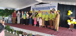 Pemerintah Kota Prabumulih bersama Dinas kesehatan Lounching Pekan Imunisasi Nasional ( PIN ) Polio Kota Prabumulih Tahun 2024