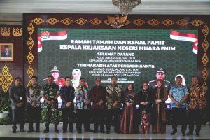 Pisah Sambut Kajari Muara Enim Ahmad Nuril Alam, S.H, M.H, dan Rudi Iskandar, S.H, M.H