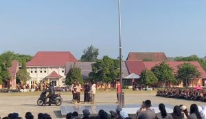 SMAN 3 Adakan Giat Demo Giat Extrakurikuler Palang Merah Indonesia Kota Prabumulih Sumatera Selatan
