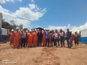 Berhasil Masukan Puluhan Warga Sukaraja, Mang Uca, Audiensi dan Ucap Terimakasih ke Manajemen PT. COSL serta KDT