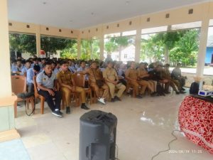 Serah Terima Mahasiswa UIN Palembang Guna Laksanakan KKN di Kec. Belida Darat