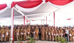 Sebanyak 245 Kepala Desa Bacakan Ikrar & Tandatangani Fakta Integritas Di Kajari Kab. Muaraenim