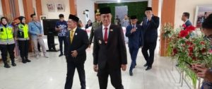 Tanggapan Pj Walikota Prabumulih Dengarkan Pidato Kenegaraan Republik Indonesia di Ruang Rapat Utama DPRD Kota Prabumulih