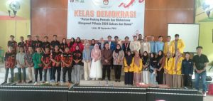 KPUD Lahat Gelar Sekolah Demokrasi, Ajak Mahasiswa dan Pemuda Kawal Pilkada