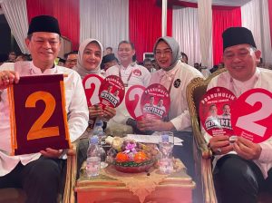 Prabumulih Menggelegar Paslon H. Andransyah Fikri,SH – Syamdakir Amrullah,ST Usai Dapatkan Nomor Urut 2, Ber_FiKir Siap Berjuang Sejahterakan Masyarakat Kota Prabumulih