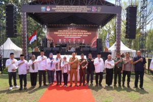 Deklarasi Kampanye Damai Pilkada Muara Enim Tahun 2024, Pj. Bupati: Mari Kita Nikmati Pesta Demokrasi Dengan Gembira