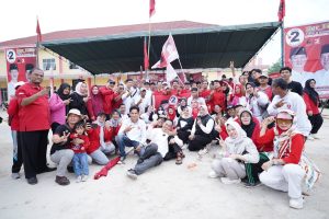 Program Kampanye “Ber-Fikir” Menggelora di Sambut Riuh Gembira Masyarakat Kelurahan Tanjung Raman Prabumulih Selatan