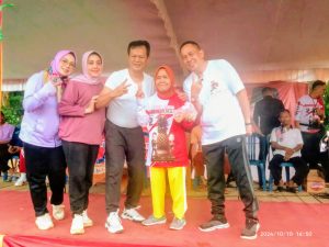 Beberkan Program Bea Siswa Warnai Kampanye Dialogis Paslon 02 Di Desa Tanjung Telang