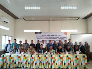 Sosialisasi Pengawasan Partisipatif Masyarakat Di Gelar Bawaslu Muaraenim di Kec. Lembak