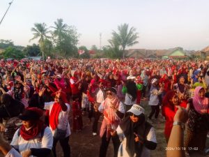 Seru!! Ratusan Warga Kelurahan Karang Jaya Dukung Penuh Program Ber-Fikir dan Inginkan Paslon 02 Pimpin Prabumulih