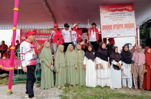 Paslon 02 Berharap Unggul 70 % Suara Di Tanjung Rambang