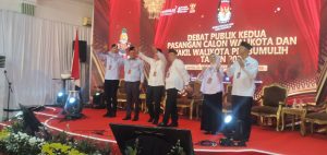 Debat Publik ke-2 Paslon Walikota dan Wakil Walikota Prabumulih periode 2025-2030