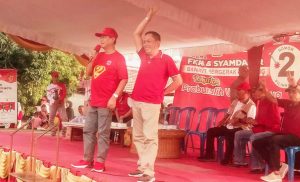 Paslon 02 Ber_FiKir Harapkan Warga Kebun Duren Kel. Prabumulih Beri Dukungan Penuh