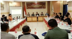 KPU Kota Prabumulih Kembali Gelar RakorJelang Pelaksanaan Debat Kedua Pikada 2024