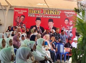 Membeludak Warga Masyarakat Hadiri,Silaturahmi Dan Tasyakuran di Kediaman Syamdakir Amrullah,ST