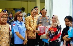 Pj.Walikota Prabumulih H.Elman,ST,MM Hadiri Acara Launching Dzoom Meeting Nasional Gerakan Orang Tua Asuh Pencegah Stunting