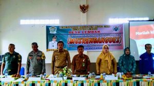 Desa Lembak Paparkan Aspirasinya Dalam Musrenbangdes Tahun 2025