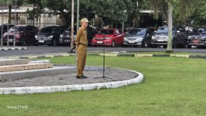 Pj Walikota Prabumulih Pimpin Apel Mingguan, Evaluasi Kinerja dan Ajak ASN Tingkatkan Disiplin