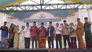 Kafilah Muara Enim Kembali Raih Juara Umum Pada MTQ Ke-41