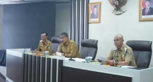 Franky Nasril,S.Kom,MM Pimpin Rapat Koordinasi Ruang Rapat Lantai 1 Pemerintah Kota Prabumulih