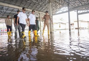 Banjir Mulai Surut, Warga Muba Sambut Hari Raya Idul fitri 1446 H dengan Gembira