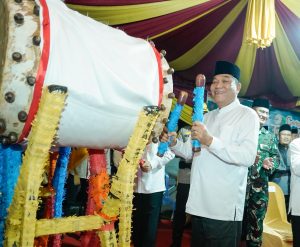 Bersama Ribuan Masyarakat Muba, Bupati H.M.Toha Lepas Pawai Takbir Sambut Idul Fitri 1446 H