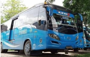 Sempat diPertanyakan, Kini Bus Damri Kembali Hadir untuk Masyarakat Muba”
