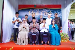 H.M.Toha Hadiri Open House Lebaran Wakil Bupati, Pererat Silaturahmi dengan Masyarakat Muba