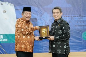 Bupati Muba H M Sambut Kunker Anggota DPR RI Yudha Novanza Utama ke Muba