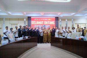 Bupati Muba H M Toha Bahas Kesuksesan Ajang Porprov di Muba,Sambut KONI Sumsel