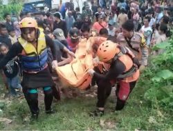 Tim Gabungan Gerak Cepat, Satu Korban Tenggelam di Sungai Lais Berhasil Ditemukan – Satu Masih Dalam Pencarian