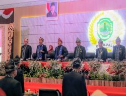 Wakil Bupati Muba Rohman Hadiri Paripurna HUT Kabupaten Penukal Abab Lematang Ilir (PALI) ke 12Tahun