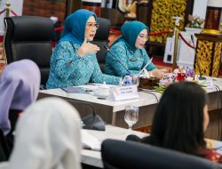 Ikuti Rakor di Griya Agung, TP PKK Hj Patimah Toha Siap Sinergi Untuk Menyelaraskan Program Kerja