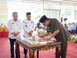 Dorong peran Koperasi dalam Kemajuan Daerah,Bupati Muba Kukuhkan Pengurus Baru KUD SBJ Periode 2025–2030