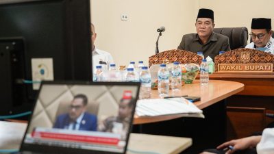 Bupati Muba Ikuti Raker dan RDP bersama Mendagri dan Komisi II DPR RI