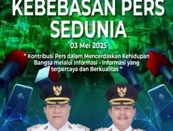 3 Mei: Kebebasan Pers adalah Kebebasan Kita Bersama!