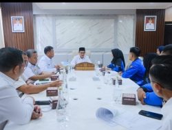 Wakil Bupati Muba Rohman Terima Audiensi Forum Osis Muba