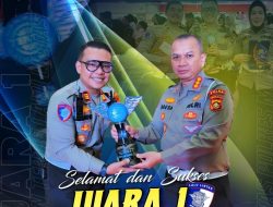 Polres Muba Sabet Juara 1 Penilaian KTL, Bupati dan Wabup Beri Apresiasi Tinggi