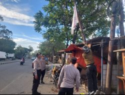 Tertib dan Bebas Intimidasi, 72 Bendera Ormas di Kota Tangerang Ditertibkan Petugas Gabungan