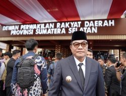 Hadir di Hari Jadi Provinsi Sumsel, Bupati H M Toha Siap Bersinergi Wujudkan Sumsel Maju Terus untuk Semua