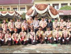 Kwartir Cabang Gerakan Pramuka Muba, Gelar Upacara Sebagai Peringatan Hari Bapak Pramuka Indonesia ke-113